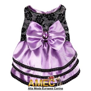 Vestido Morado Elegancia