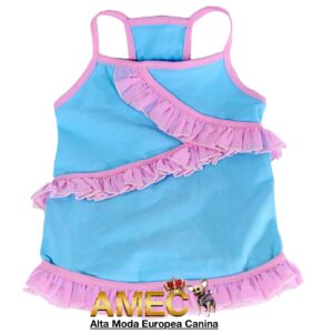 Vestido Blue Pink