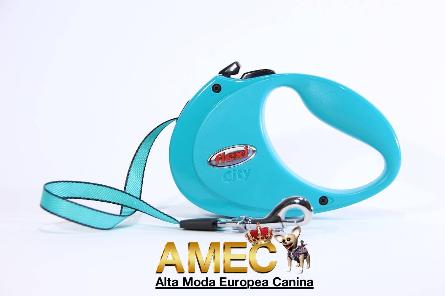 Correa Flexi Turquesa - Imagen 5