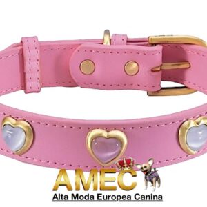 Collar Perlas Corazones