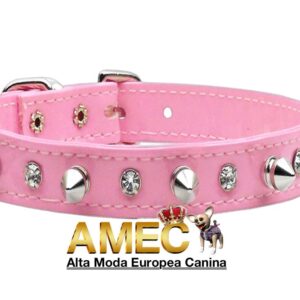 Collar Cuero y Pinchos