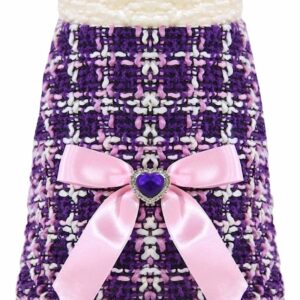 abrigo para perros tinkerbell purple